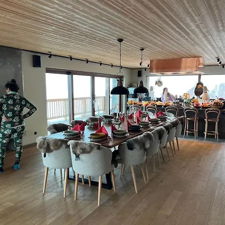 Chalet Skiing In The Italian Alps, Cervinia Breuil-Cervinia